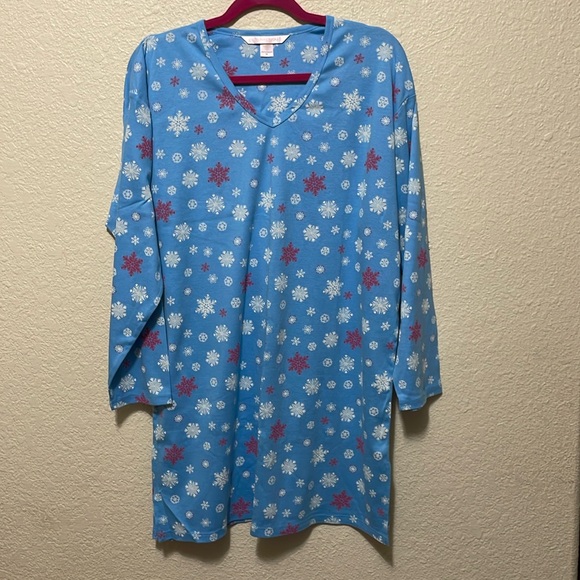Victoria's Secret Other - COPY - Victoria's Secret Women's Blue And White Nightshirt. New Condition. Size…